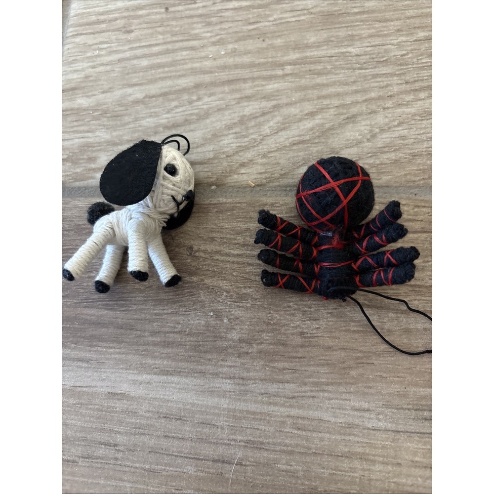 2 Voodoo String Animals Dolls‎